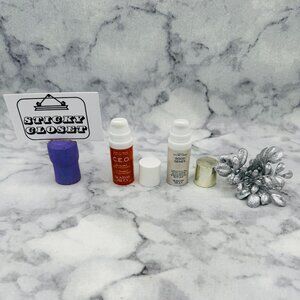 Sunday Riley Skincare Set-Good Genes Lactic Acid &C.E.O. Vitamin C Serum-2pc-NEW